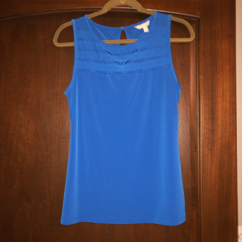Blue tank top